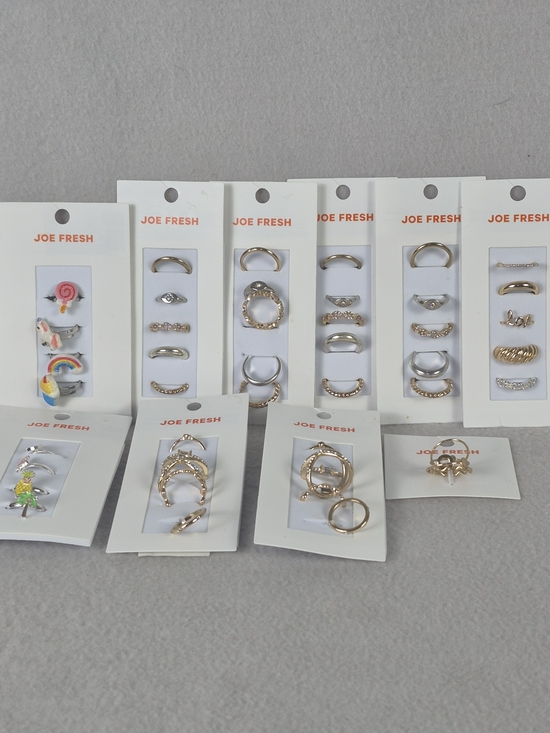 Joe Fresh Jewelry - Joe Fresh Gold & Silver Tones Mixed Ring Set - Assorted Styles